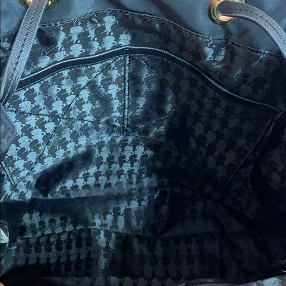 NWOT Karl Lagerfeld Paris black backpack - Picture 10 of 16